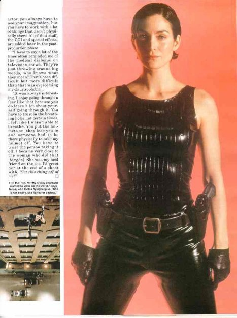 Unofficial Carrie-Anne Moss fansite in Russia l Scans.
